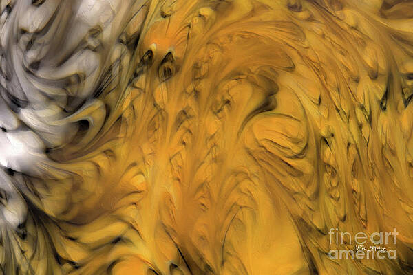 Hopeful Painting - Psalm 18 10. Wings Of The Wind. by Mark Lawrence