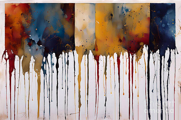 Wall Art featuring the painting Psalm 30 11. Tears Of Gladness. Abstract Christian Wall Art by Mark Lawrence