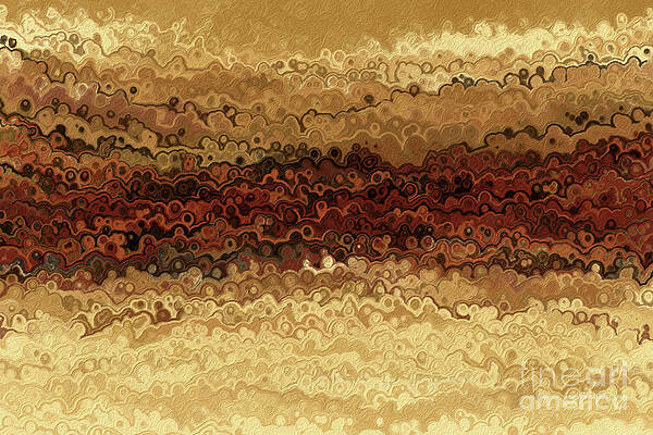 Hopeful Painting - Psalm 71 20. Our God Restores. by Mark Lawrence