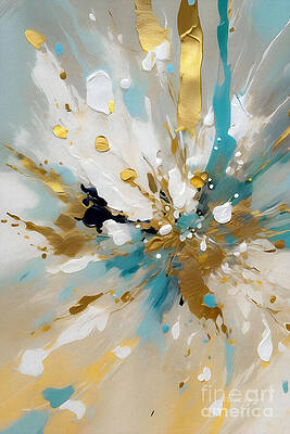 Wall Art featuring the painting Psalm 97 11 Rejoice In Radiance by Mark Lawrence