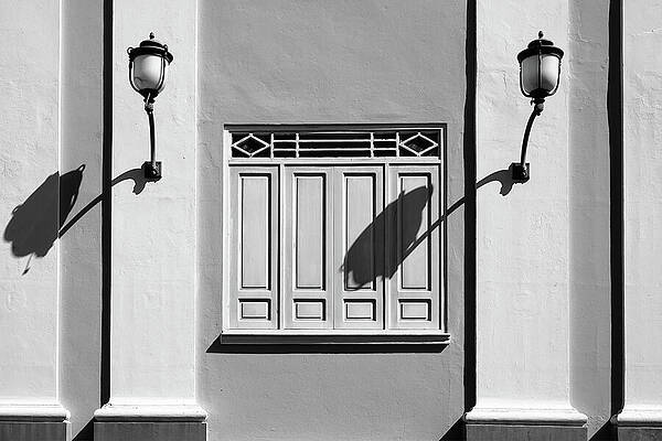 Puerto Rico Street Shadows by Richard Reeve