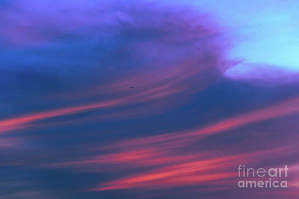 Cloud Photograph - Purple Passion Sky by Abigail Diane Photography