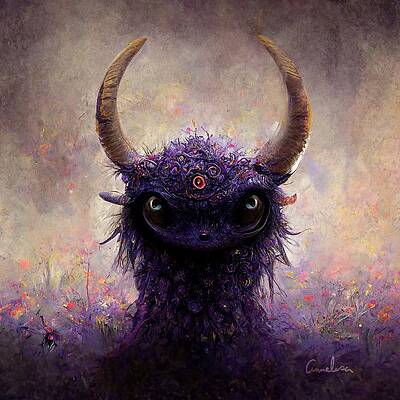 Purple People Eater III by Annalisa Rivera-Franz