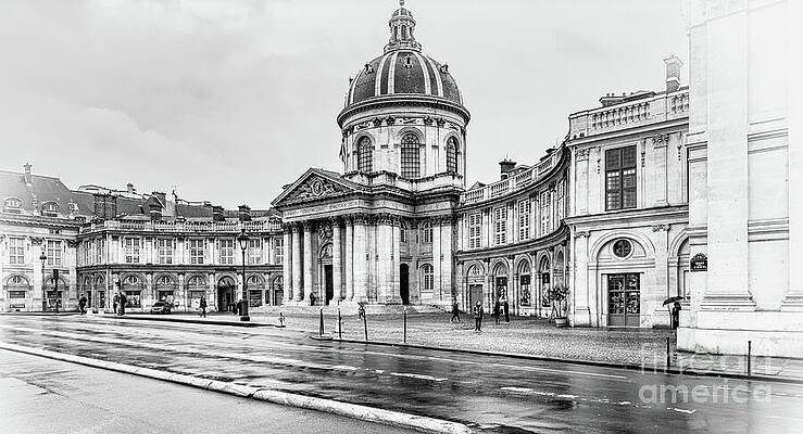 Architecture Wall Art featuring the photograph Quai De Conti Paris France by William Norton