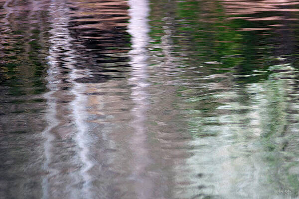 Water Reflections with Ripples Wall Art