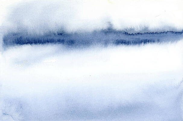 Serene Painting - Quietude by Elizabeth Reich