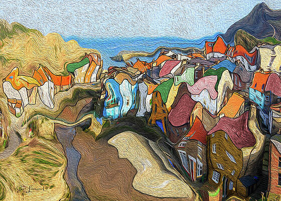 Quirky Staithes by Sue Leonard