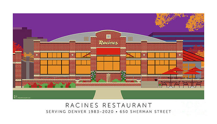 Digital Art - Racines Purple For Frame No Mat by Sam Brennan