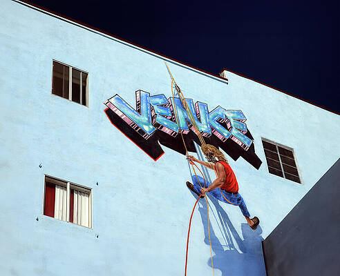 Wall Art featuring the photograph Rael Imperial Aerosol Kid by Joe Schofield