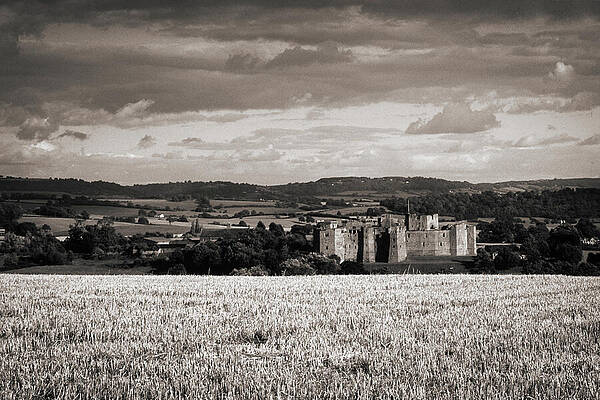 Scenic Photograph - Raglan Castle by Seeables Visual Arts