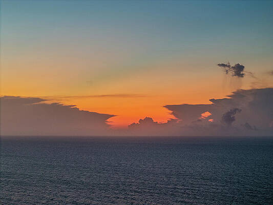 North Carolina Wall Art featuring the photograph Raining On The Cloud by Oceanic SkyView