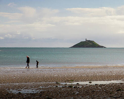 Cork Photograph - Rambling At Garryvoe by Mark Callanan