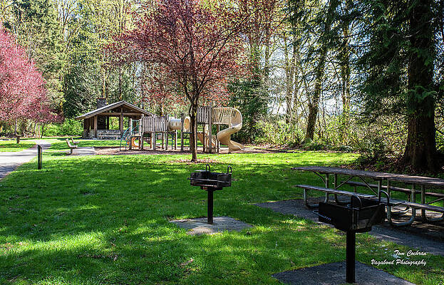 State Route 20 Photograph - Rasar State Park Picnic And Playground by Tom Cochran