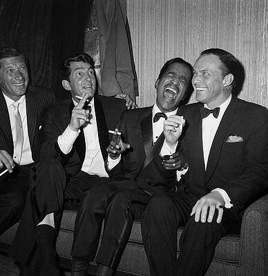 Entertainers Sharing a Laugh Wall Art