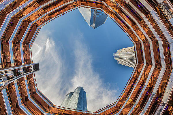 Architecture Wall Art featuring the photograph Reaching For The Sky by Elvira Peretsman