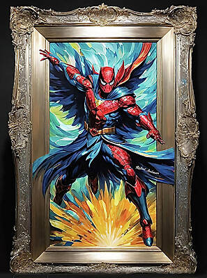 Wall Art featuring the ai art Ready For Action by Rafael Salazar