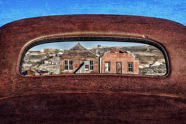 Rustic Wall Art featuring the photograph Rear Window Faded Glory by Kelley King