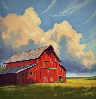 Red Barn Summer by Michael Boehl