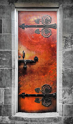 Wall Art featuring the photograph Red Door by Steven Nelson
