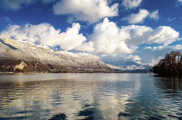 Wall Art featuring the photograph Reflections Of Annecy by Steven Nelson