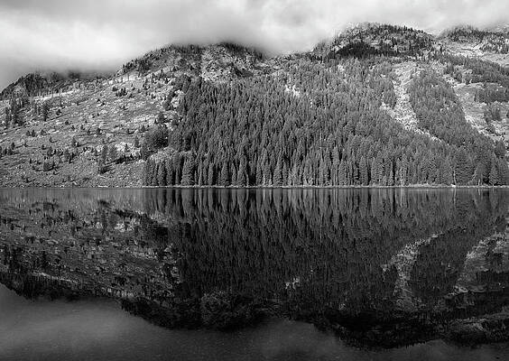 Wall Art featuring the photograph Reflections On String Lake by Dan Sproul
