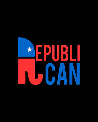 Republican Republi Can Do Anything Print