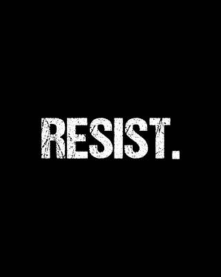 Resist Anti-trump Print