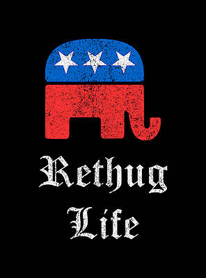 Rethug Life Retro Print