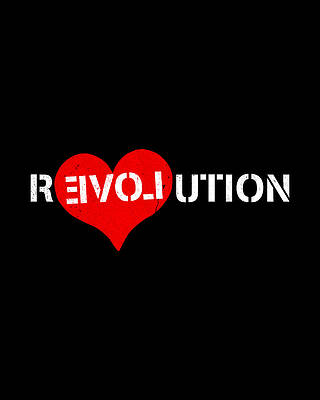 Of Digital Art - Revolution Of Love by Flippin Sweet Gear