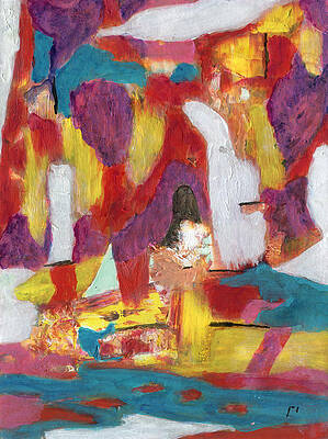 Sensory Painting - Rho #54 Abstract by Sensory Art House