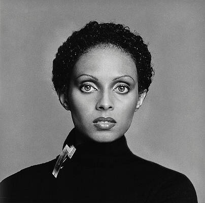 Wall Art featuring the photograph Rhonda Sampson With A Haircut By Harry King Of Cinandre by Francesco Scavullo