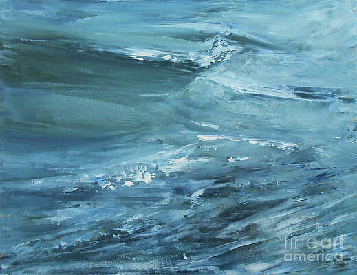 Sea Painting - Rhythm Of The Waves by Jane See