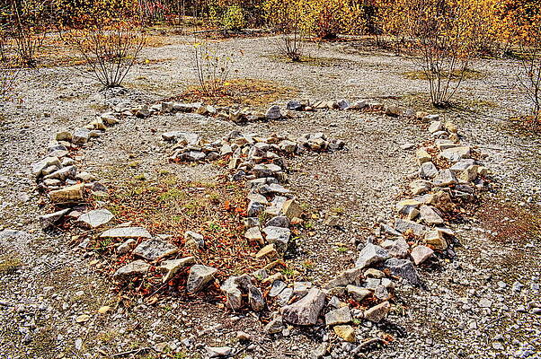 Wall Art featuring the photograph Rib Mountain State Park Quarry Heart by Dale Kauzlaric