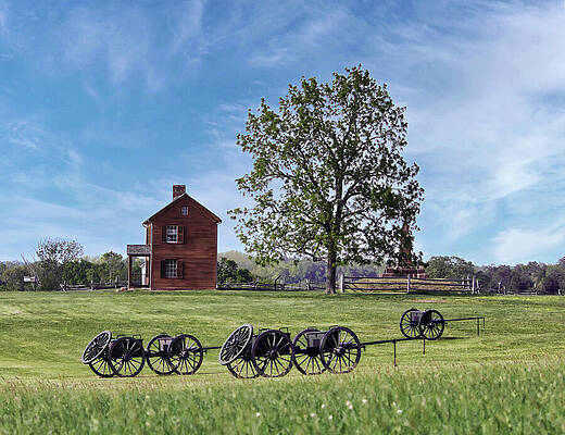 Historical Wall Art featuring the photograph Ricketts' Caissons And Limbers by American Landscapes