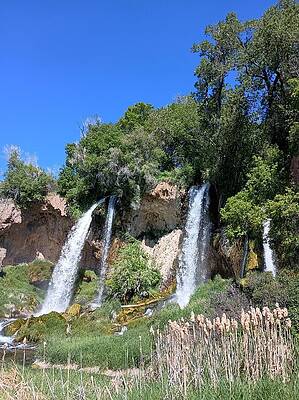 Sky Photograph - Rifle Falls 9 by Amanda R Wright