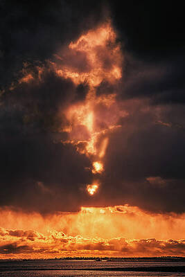 Sky Wall Art featuring the photograph Rift by Rich Kovach