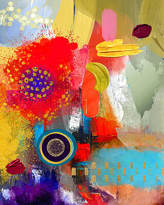 Wall Art featuring the mixed media Righteous by Canessa Thomas