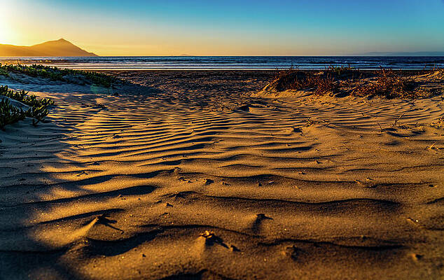 Photograph - Rippled Sand Punta Banda Ensenada Mexico by Tommy Farnsworth