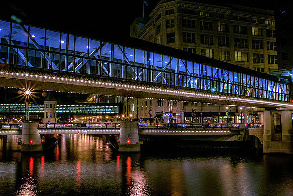 Wisconsin Photograph - River Crossings by Deb Beausoleil