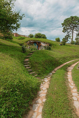 Greenery Photograph - Road To Home by Nova Rae