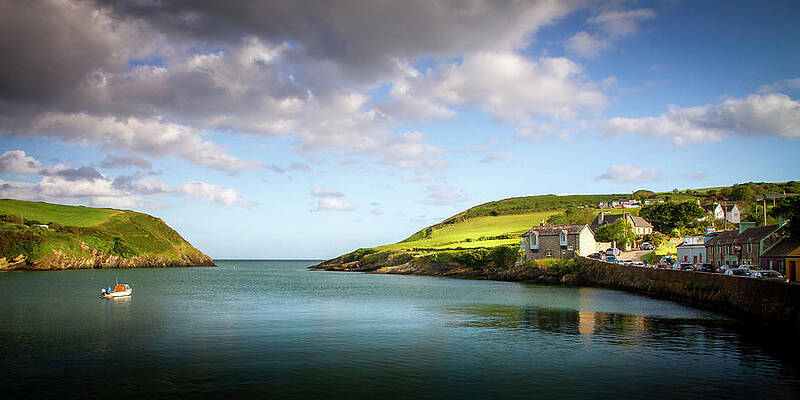 Wall Art featuring the photograph Roberts Cove Peace by Mark Callanan