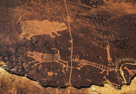 Alien Photograph - Rochester Panel Beasts 2, Utah by Abbie Warnock
