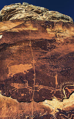 Alien Photograph - Rochester Panel Beasts, Utah by Abbie Warnock