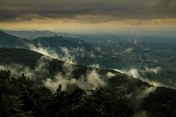 Wall Art featuring the photograph Rock Castle Gorge by Deb Beausoleil