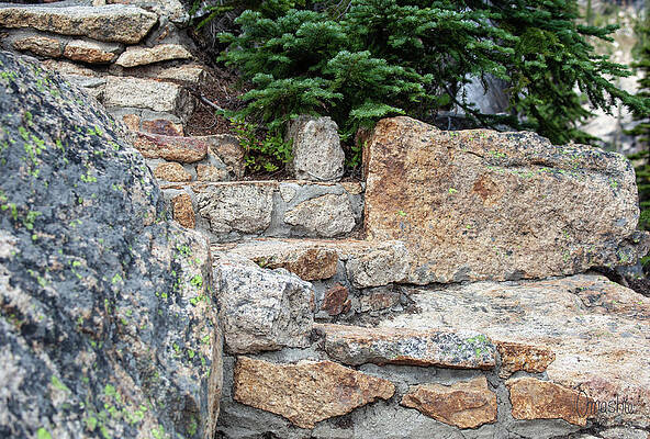 Wall Art featuring the photograph Rock Solid Rewards Mountain Art In The North Cascades By Omashte by Omaste Witkowski