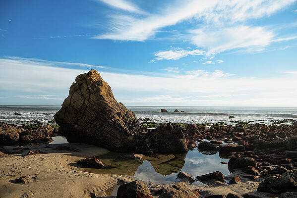 Wall Art featuring the photograph Rocky Beach And Tide Pools by Matthew DeGrushe