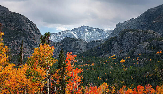Wall Art featuring the photograph Rocky Mountain National Park Fall Landscape by Dan Sproul