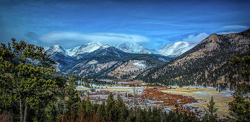 Colorado Photograph - Rocky Mountain Winter Colors by Douglas Wielfaert
