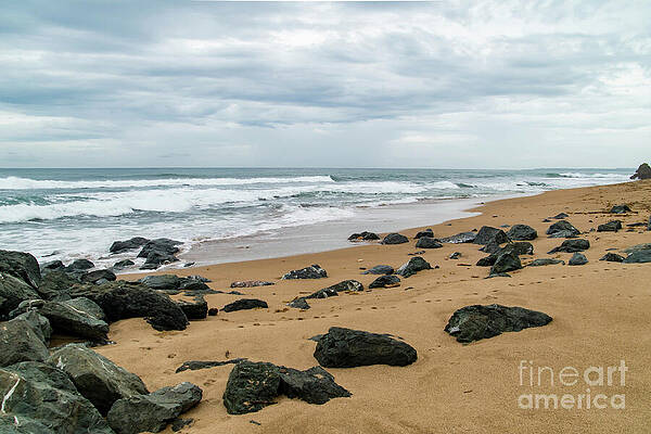 Rocky Ocean Shoreline of Domes Beach, Rincon by Beachtown Views