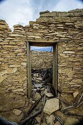 Sky Photograph - Rocky Remains by KC Hulsman